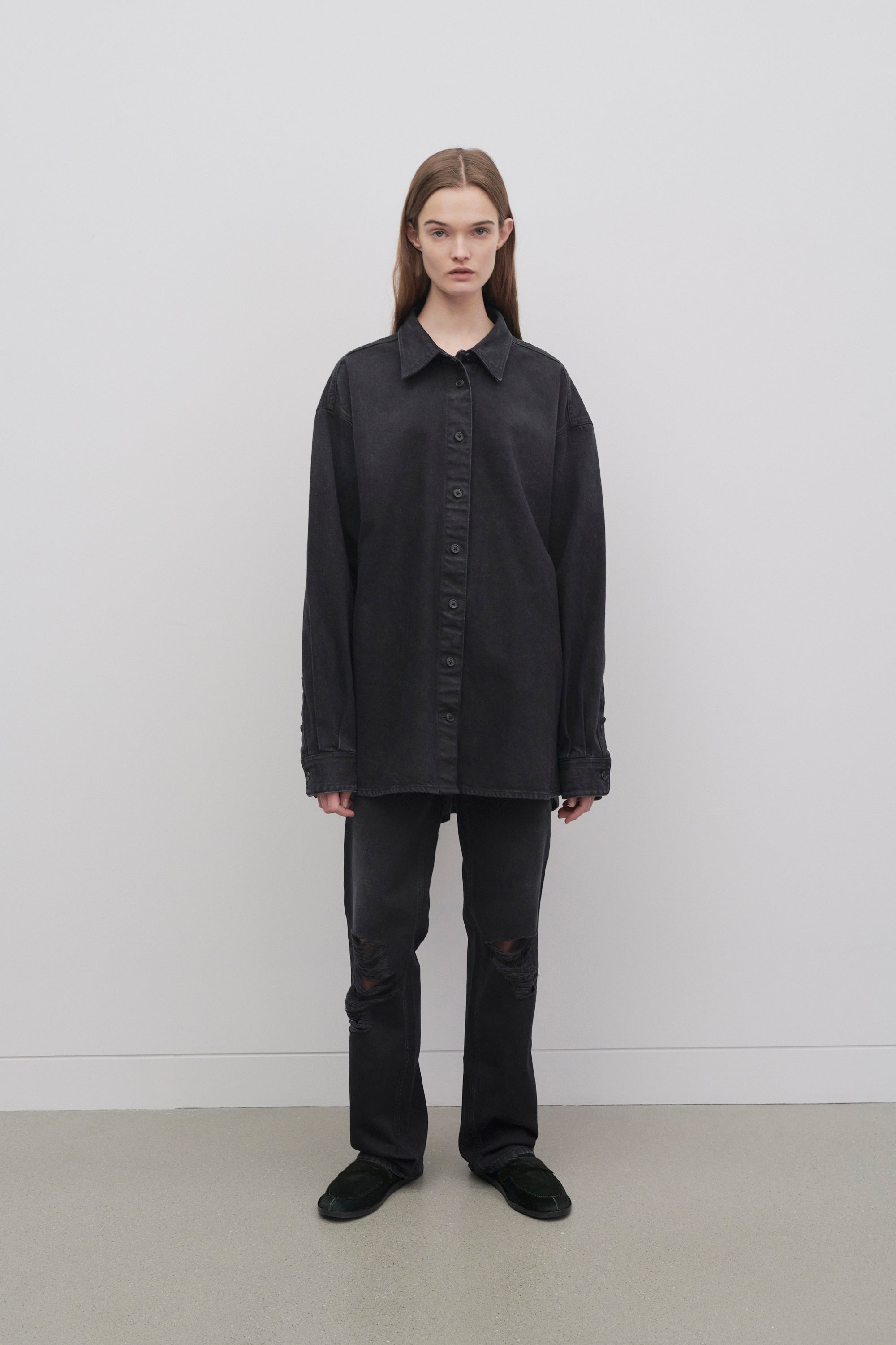 THE ROW★デニム Carel Jeans The Row デニム - Washed Blue | FWRD