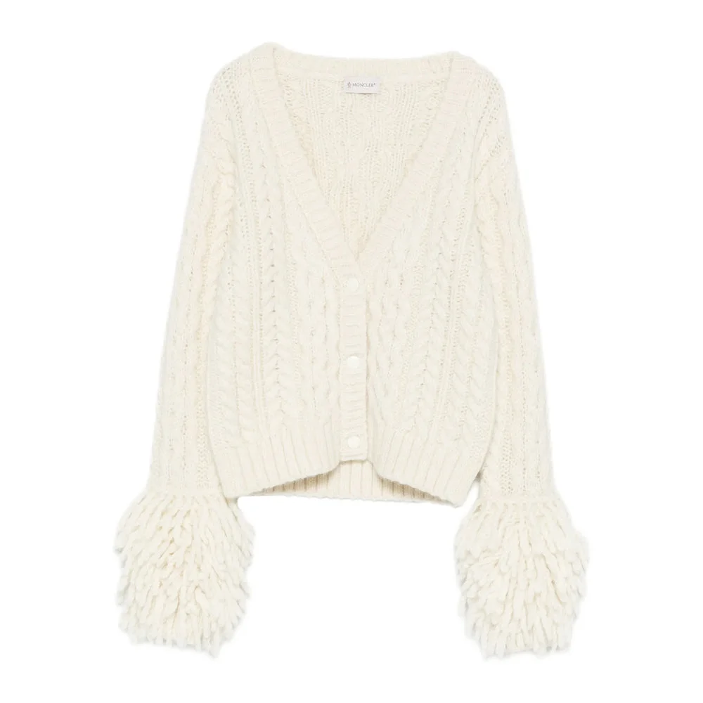 Moncler White Jackets Women - 1