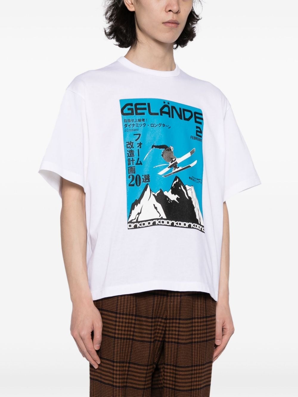 graphic-print cotton T-shirt - 3