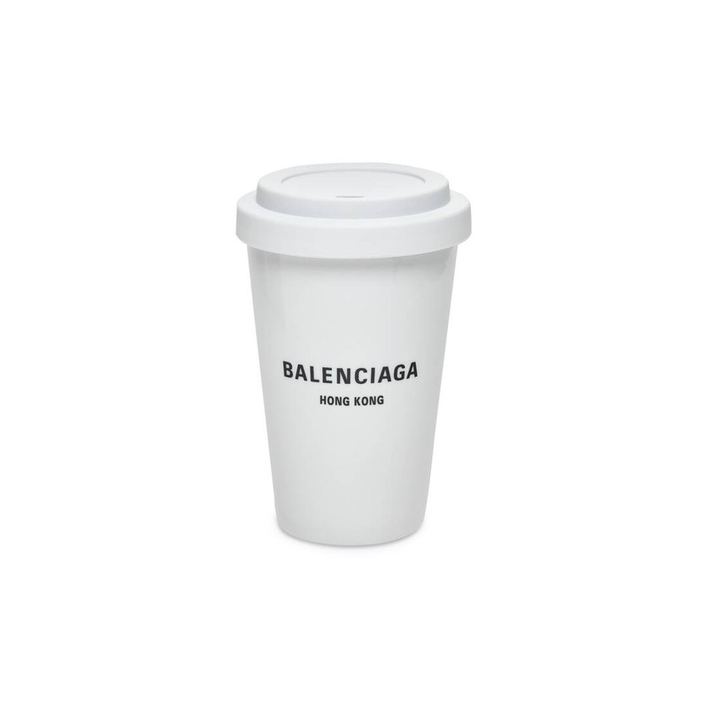 Cities Hong Kong Coffee Cup in White 1