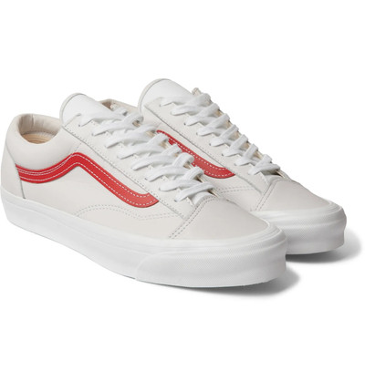 Vans OG Style 36 LX Canvas-Trimmed Leather Sneakers outlook