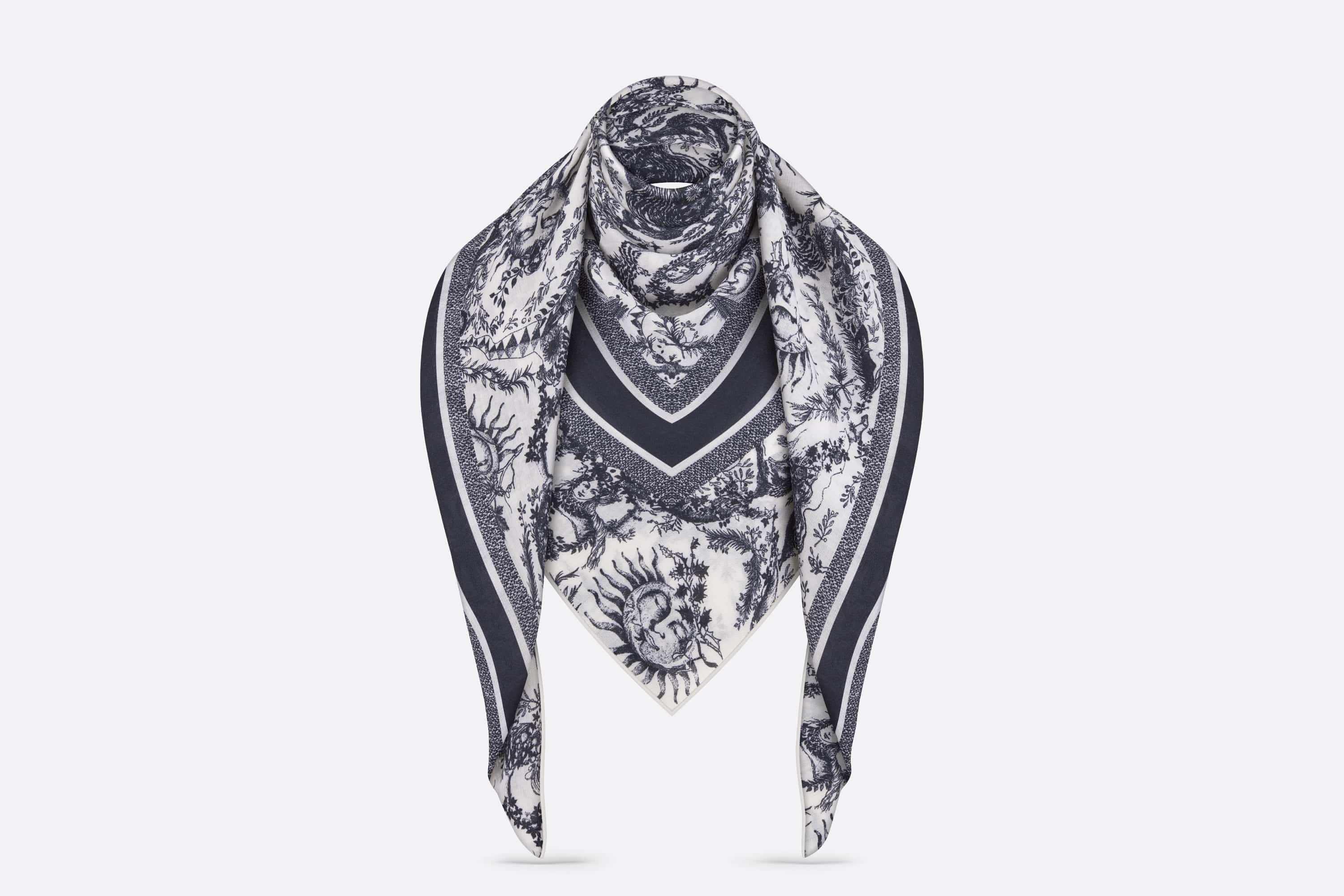Toile de Jouy Soleil Shawl - 6