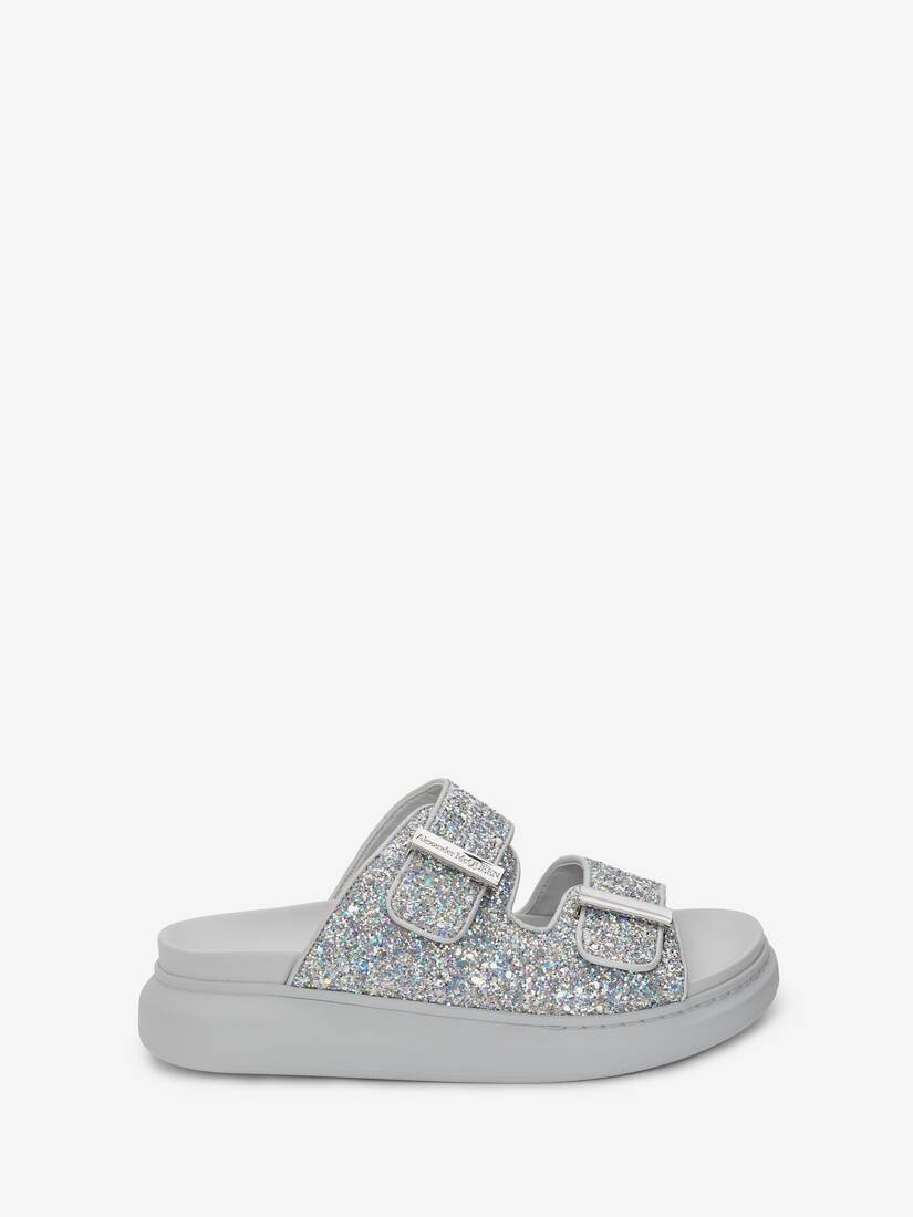 Oversized Hybrid Slide in Silver - 1