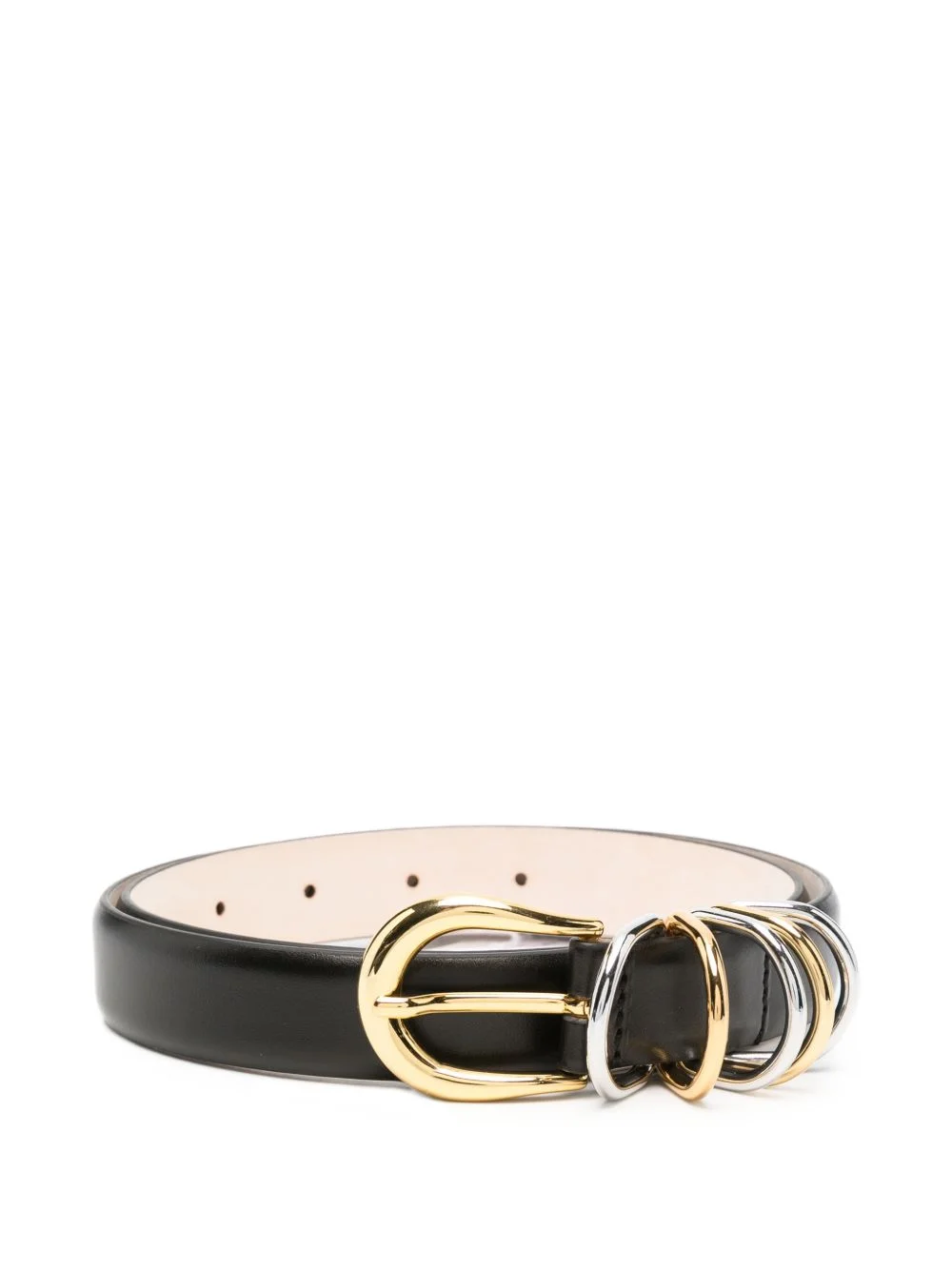Hollyhock leather belt - 1