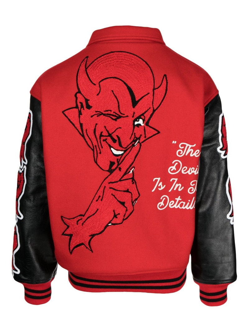 SAINT M×××××× Devil varsity letter jacket outlook