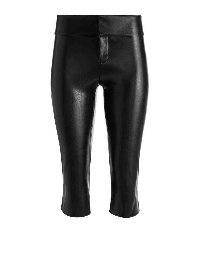 OLIVIA LOW RISE VEGAN CLAM DIGGER PANT 1