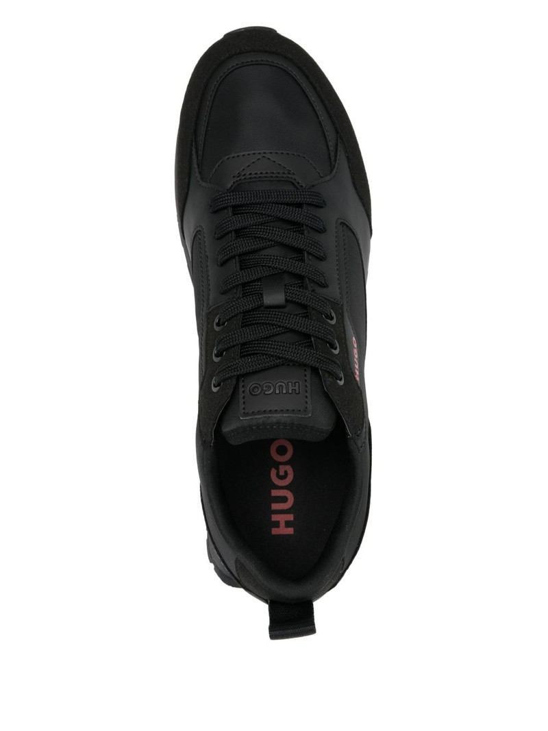 logo-embellished sneakers 4