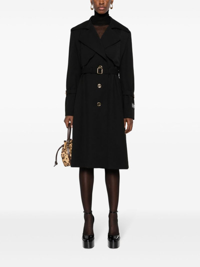 PATOU virgin wool-blend trench coat outlook