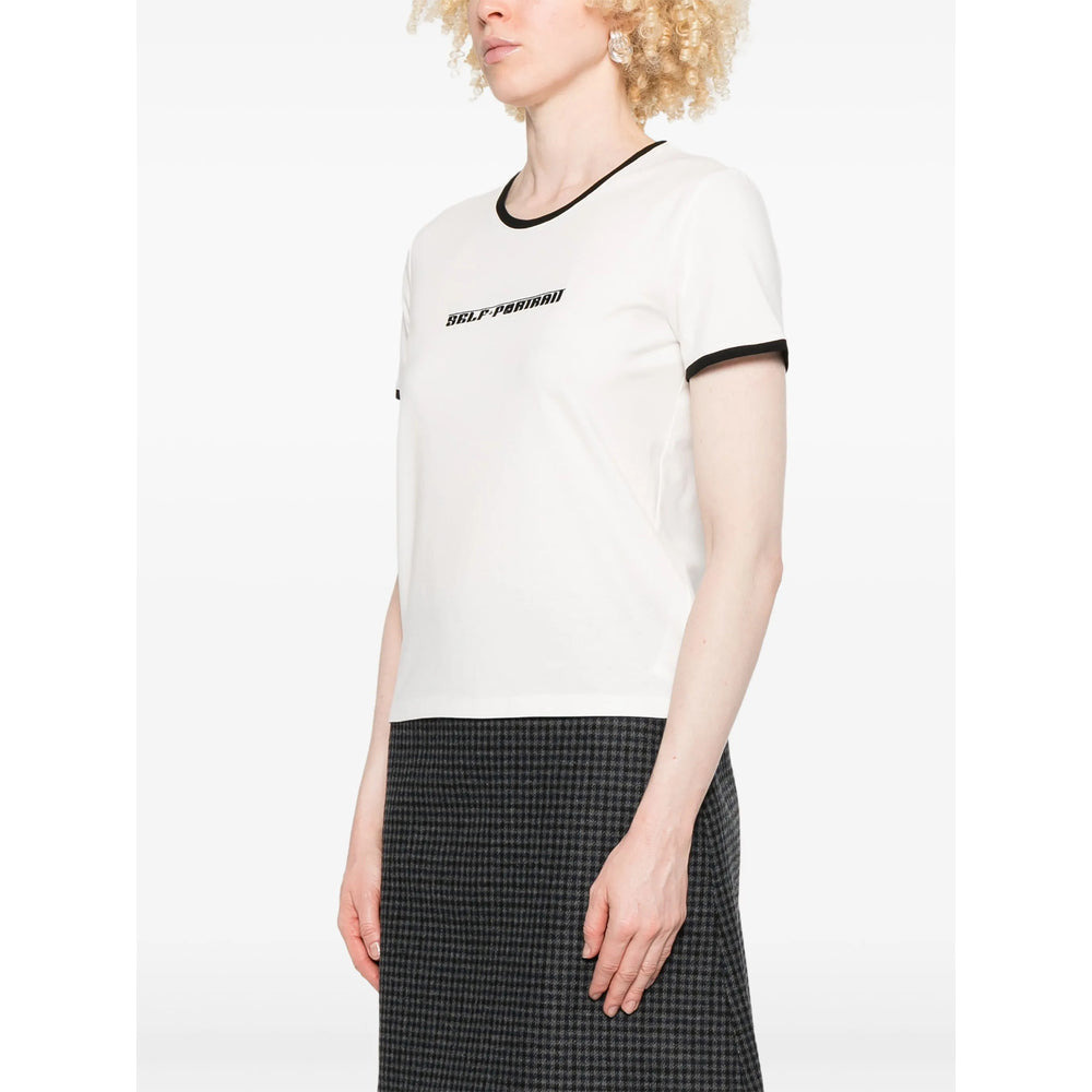 Self-Portrait White Tops - T-Shirts & Jerseys Women - 2