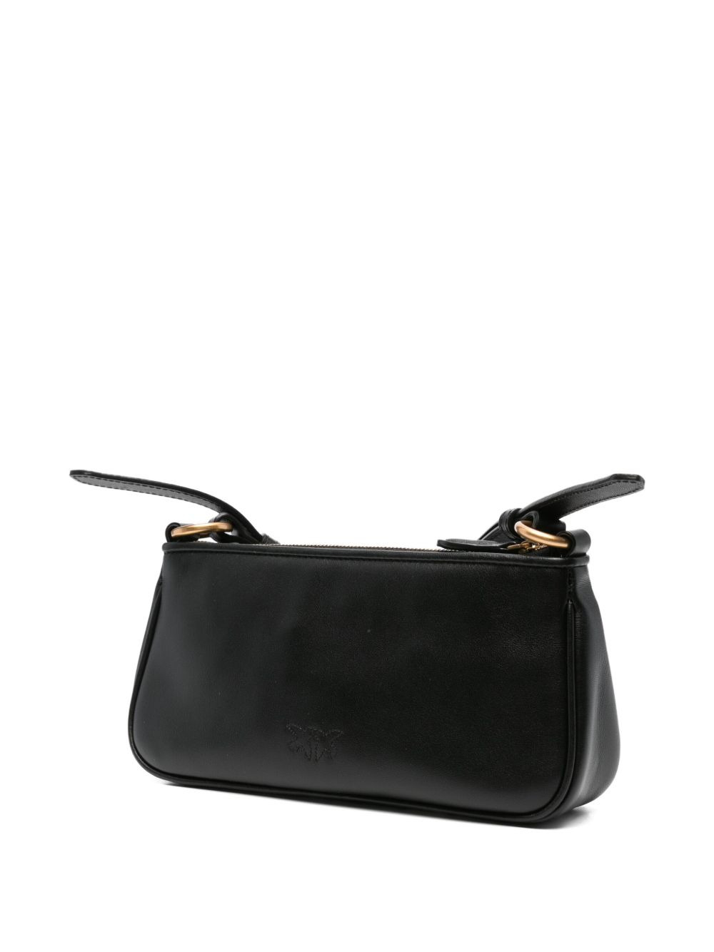 rectangle leather shoulder bag - 3