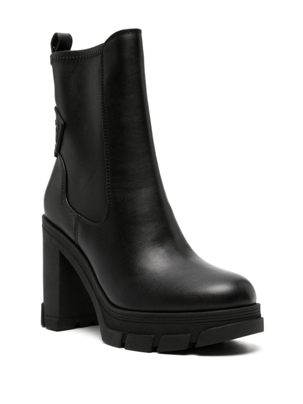 Xeno platform leather boots - 2
