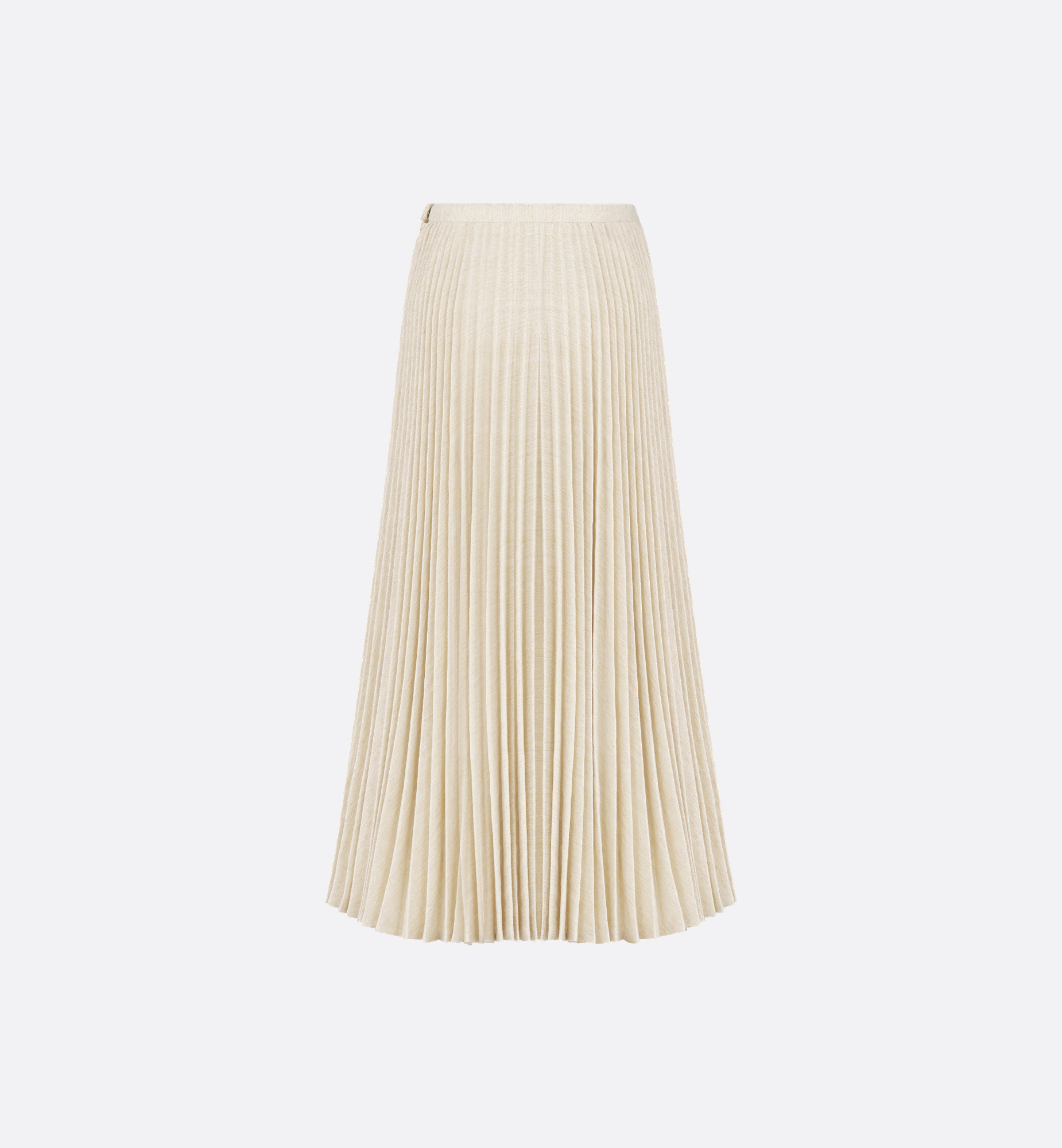 Dior Or Mid-Length Pleated Skirt - 5