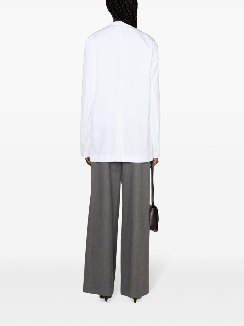 double-breasted cotton blazer 4