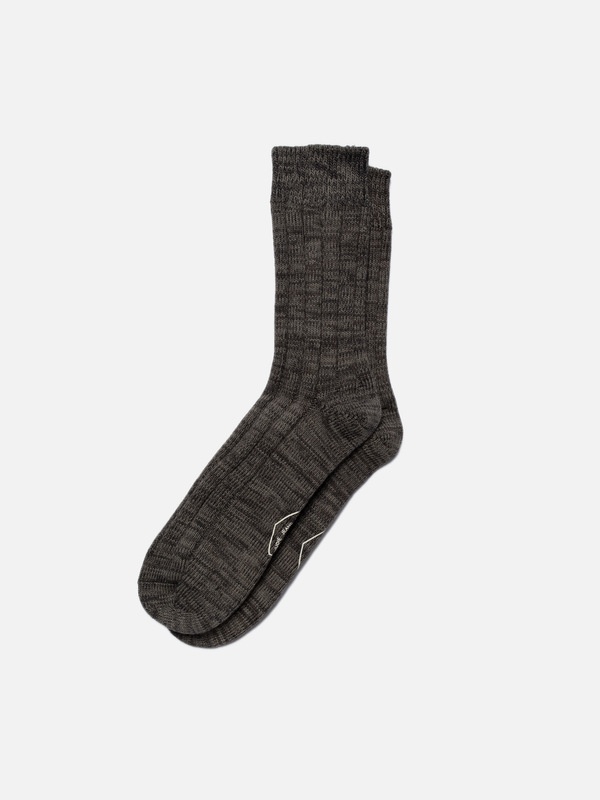 Men Rib Socks Antracite - 1