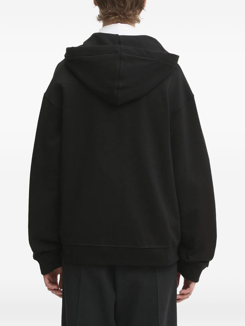 angels-patch zip-fastening hoodie 4
