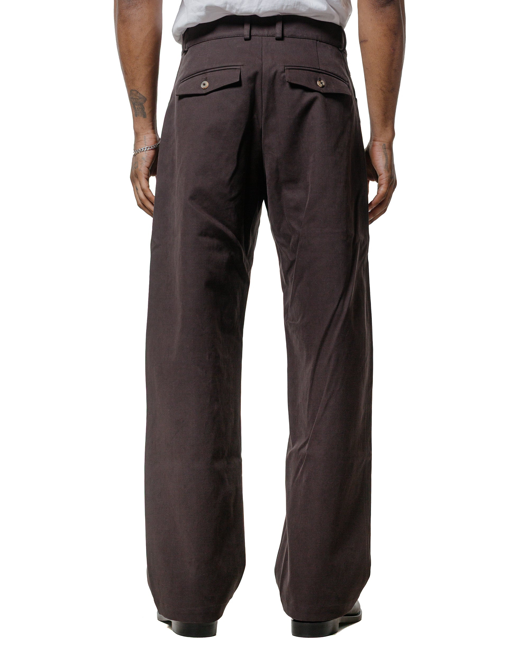Gardian Trousers Soft Cotton Twill Chocolate - 3