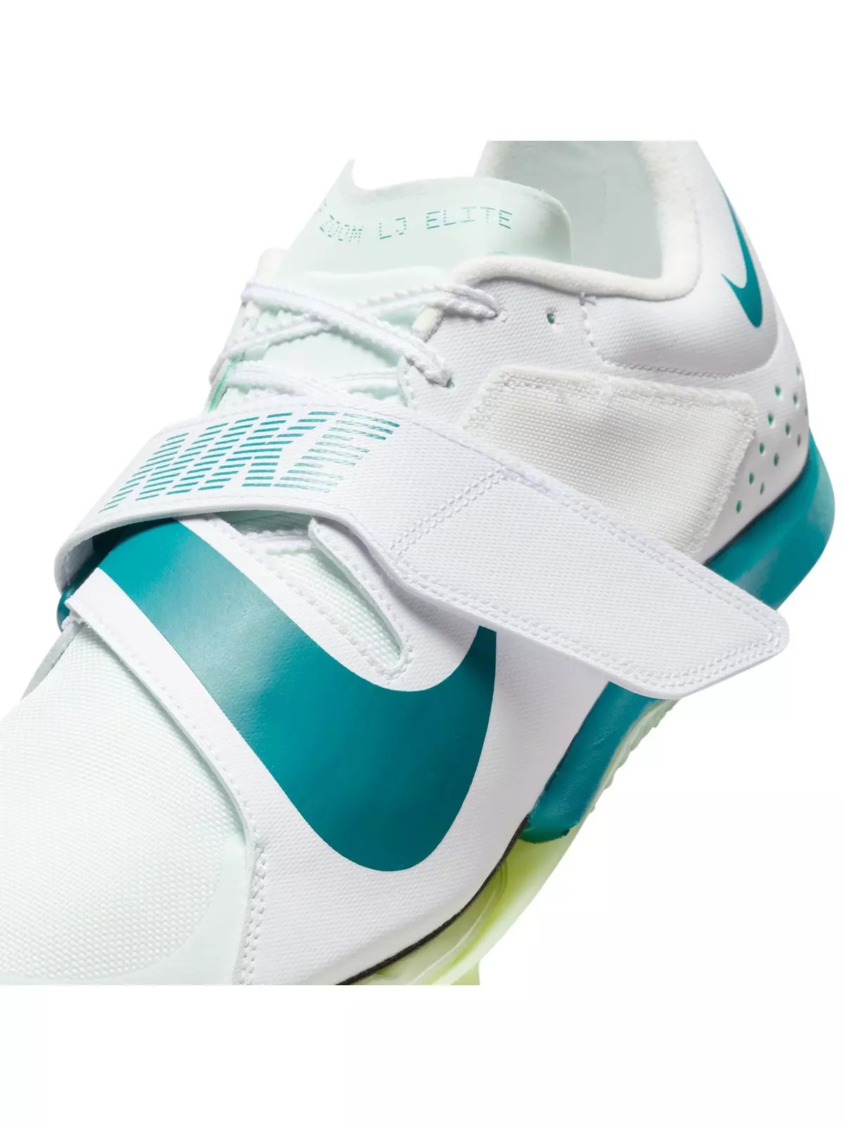Long Jump Elite "White/Bright Spruce/Barely Green" Unisex Track Spike - 10