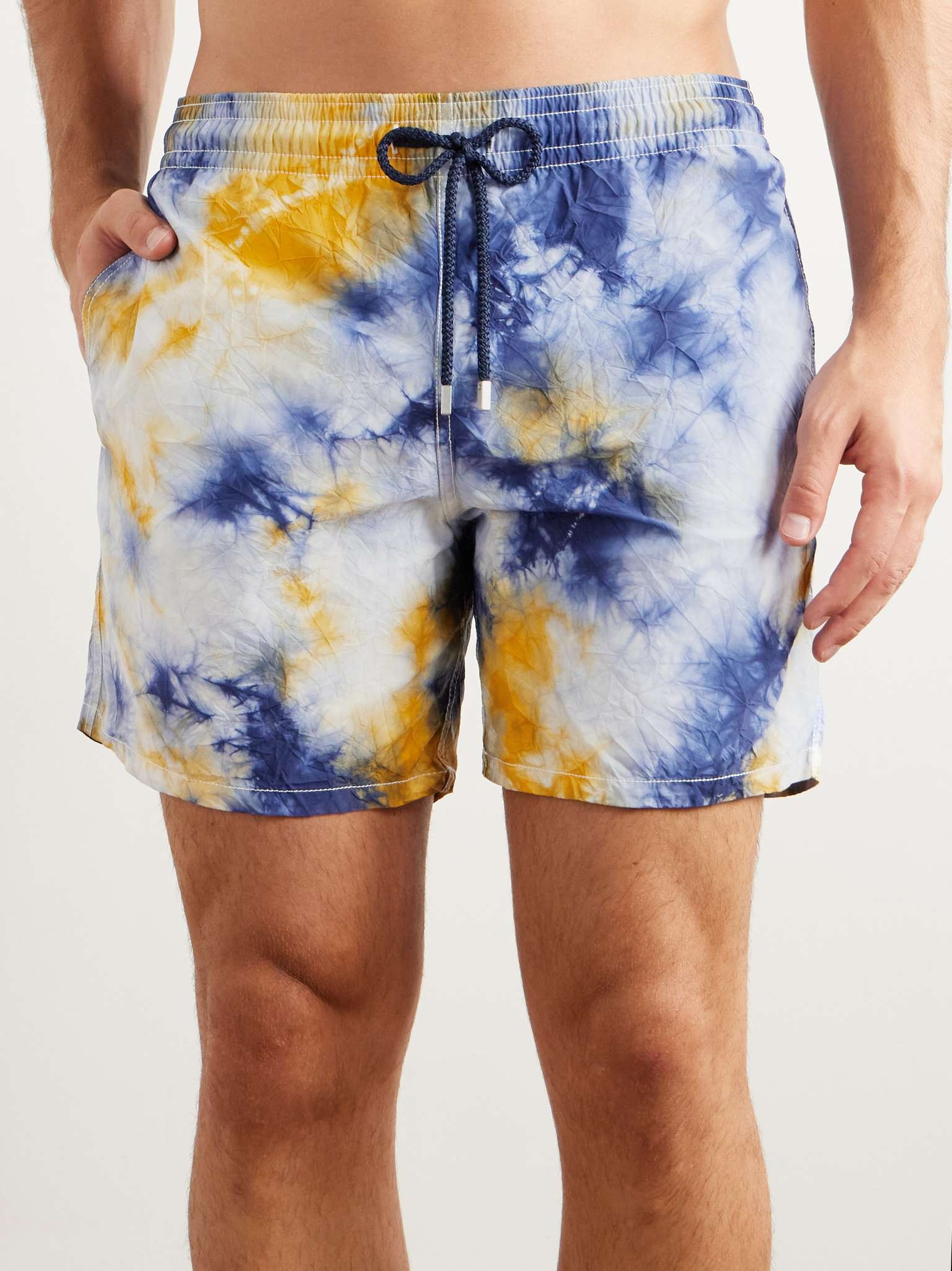 Moorea Slim-Fit Mid-Length Tie-Dyed Recycled Swim Shorts - 2