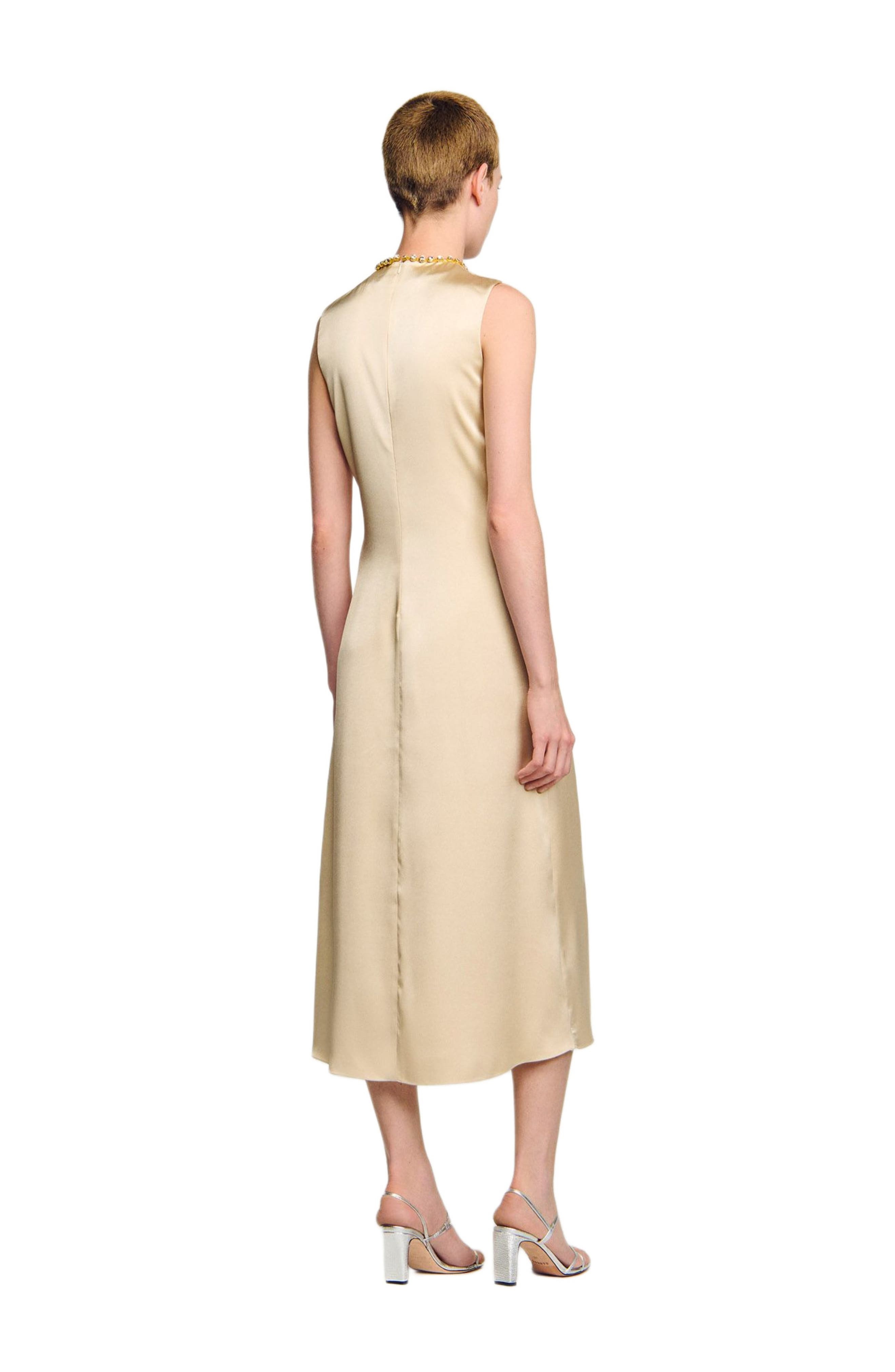 SANDRO Rhinestone midi dress at Nordstrom - 2
