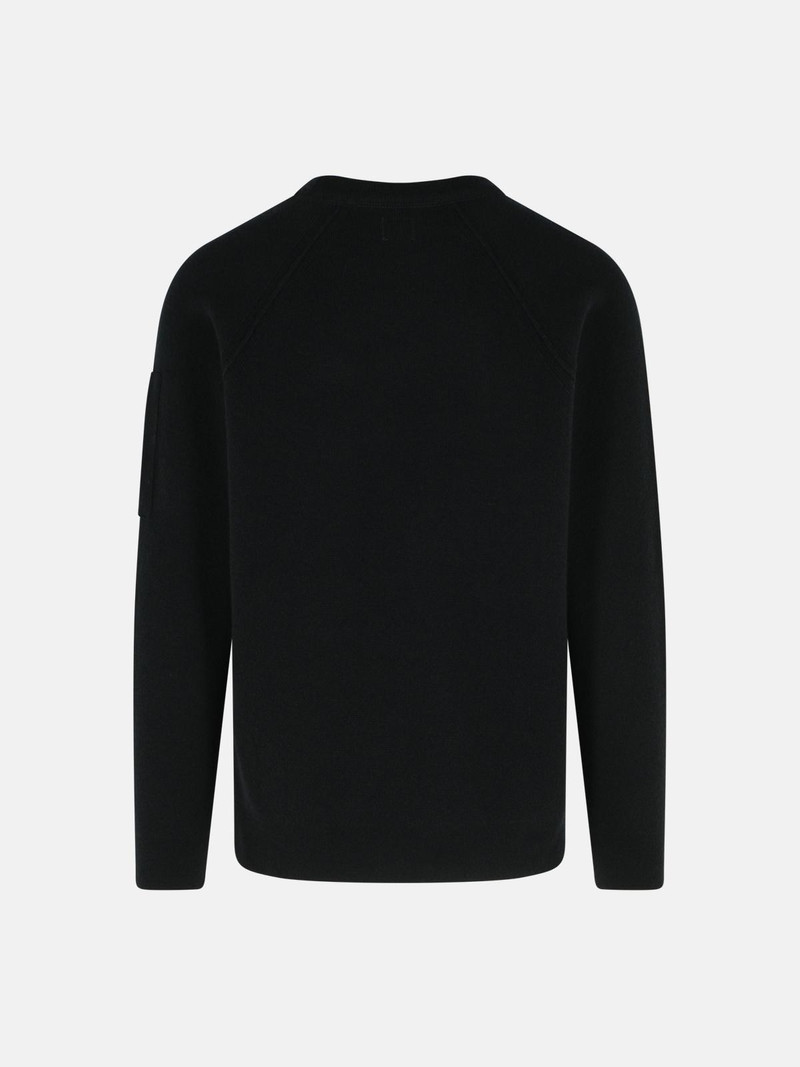 C.P. Company 'GRS' BLACK WOOL BLEND SWEATSHIRT outlook