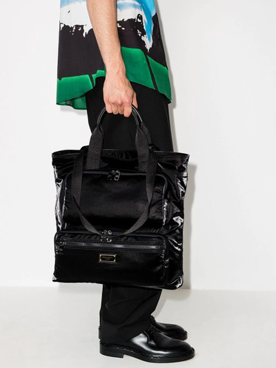 Dolce & Gabbana zip-pocket tote bag outlook