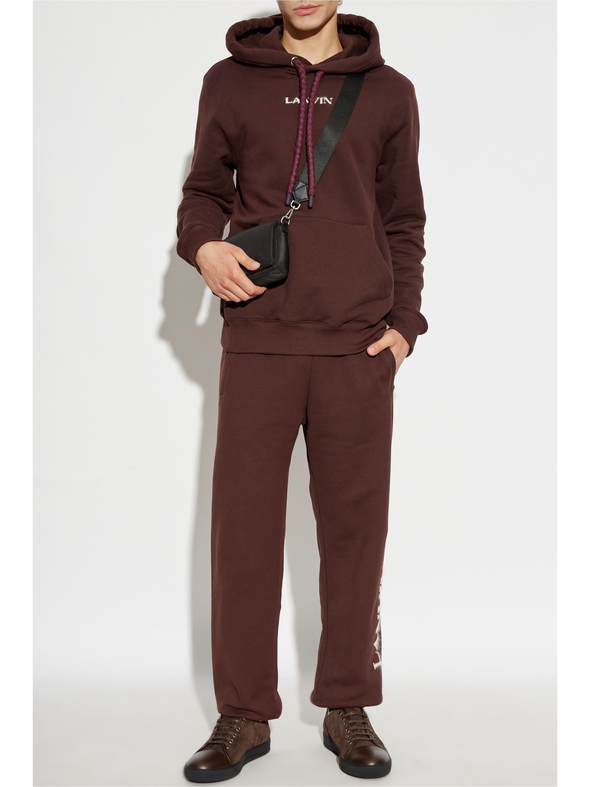 LOGO-EMBROIDERED TRACK PANTS - 2