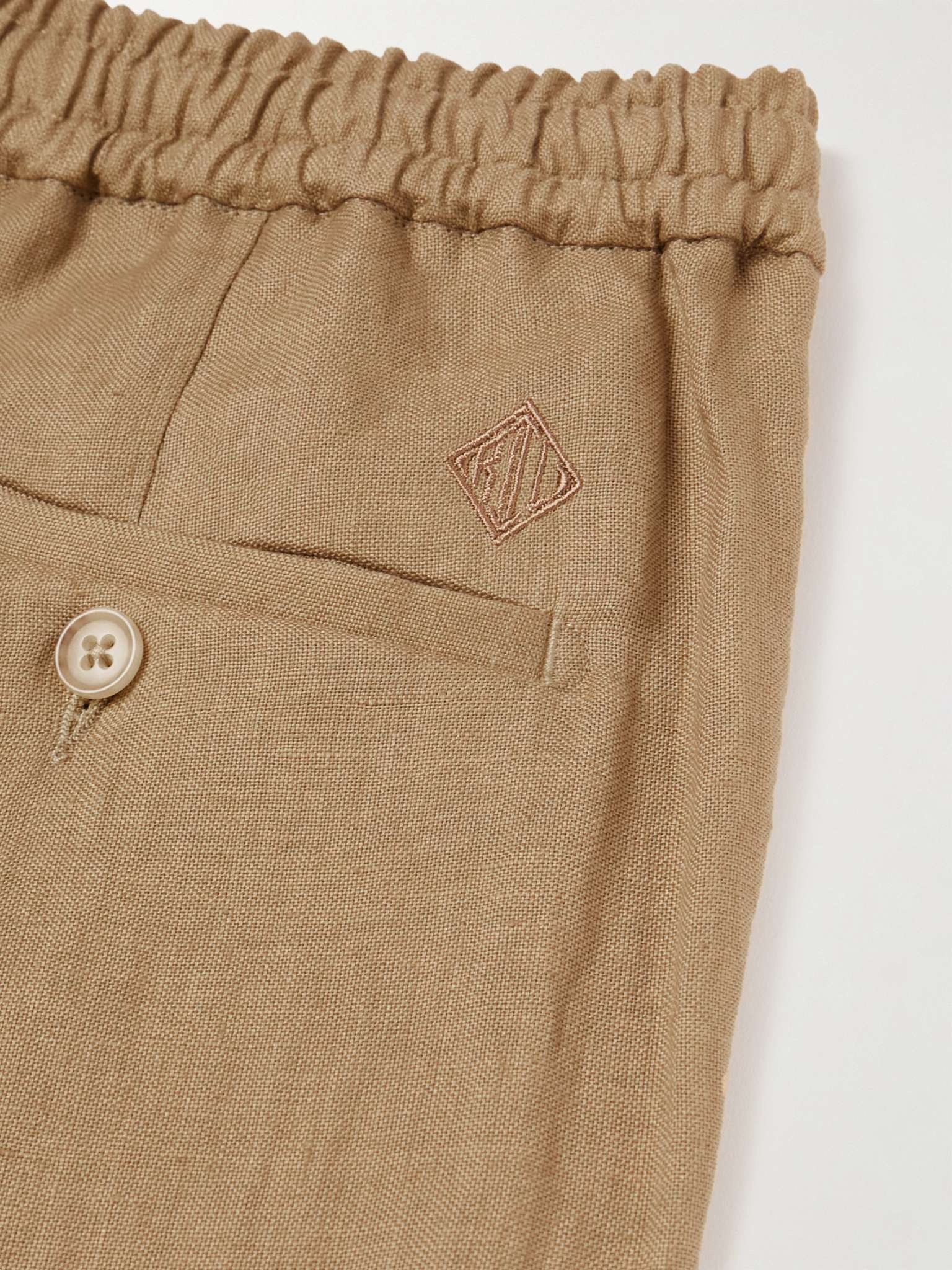 Dorset Straight-Leg Linen Shorts - 5