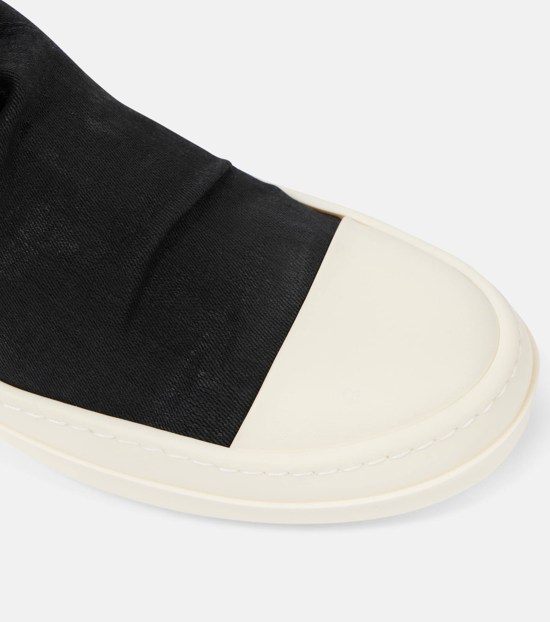 Denim over-the-knee sneakers - 10