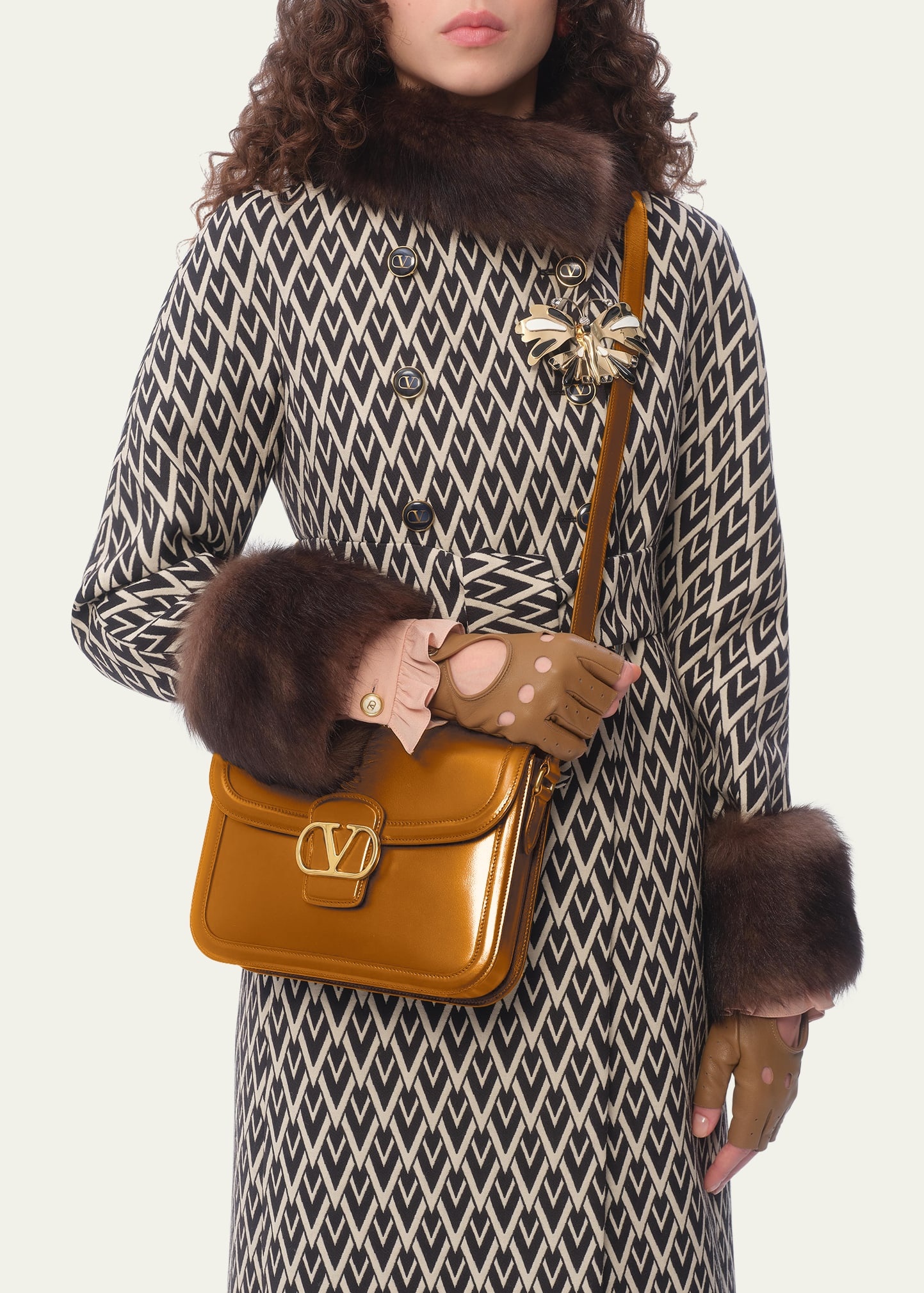 9 to 5 Flap Leather Saddle Shoulder Bag - 2