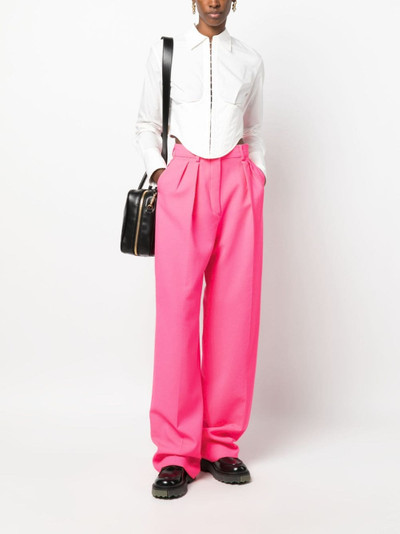 Sportmax wide-leg tailored trousers outlook