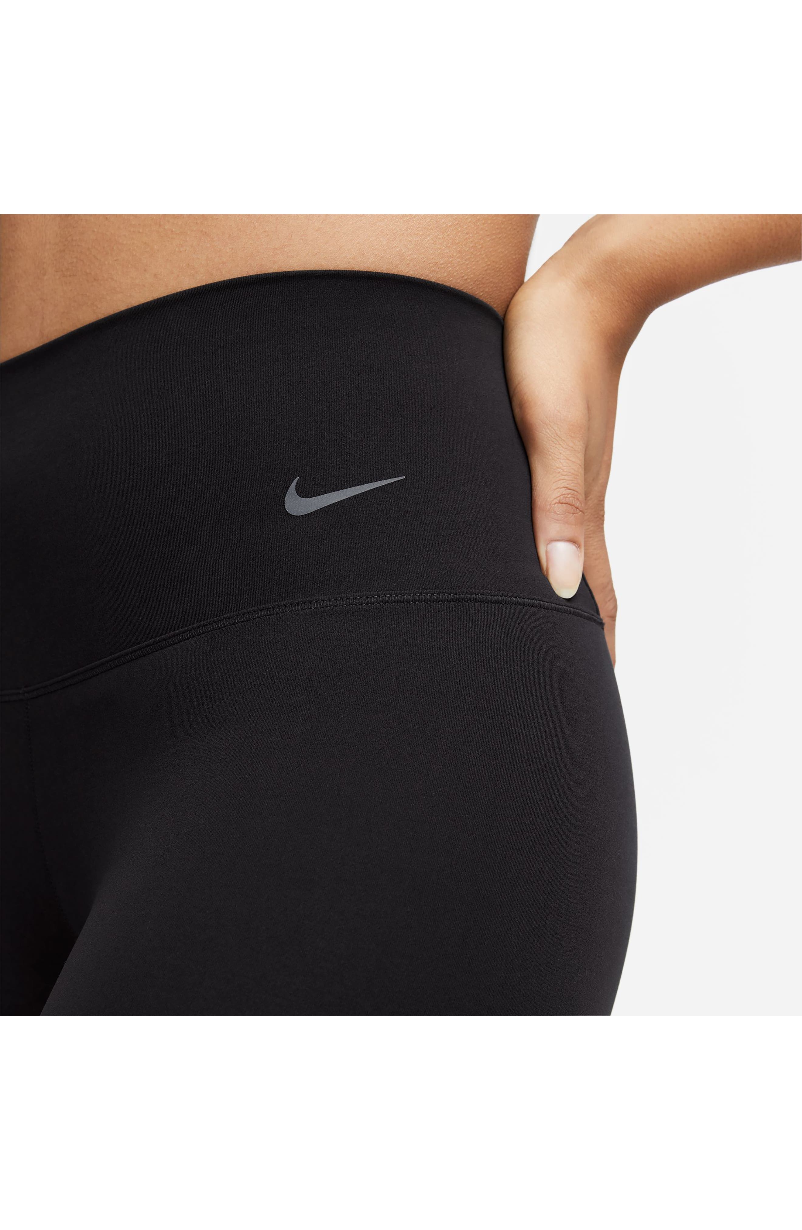 Nike Zenvy Dri-FIT High Waist Leggings in 010 Black/black at Nordstrom - 7