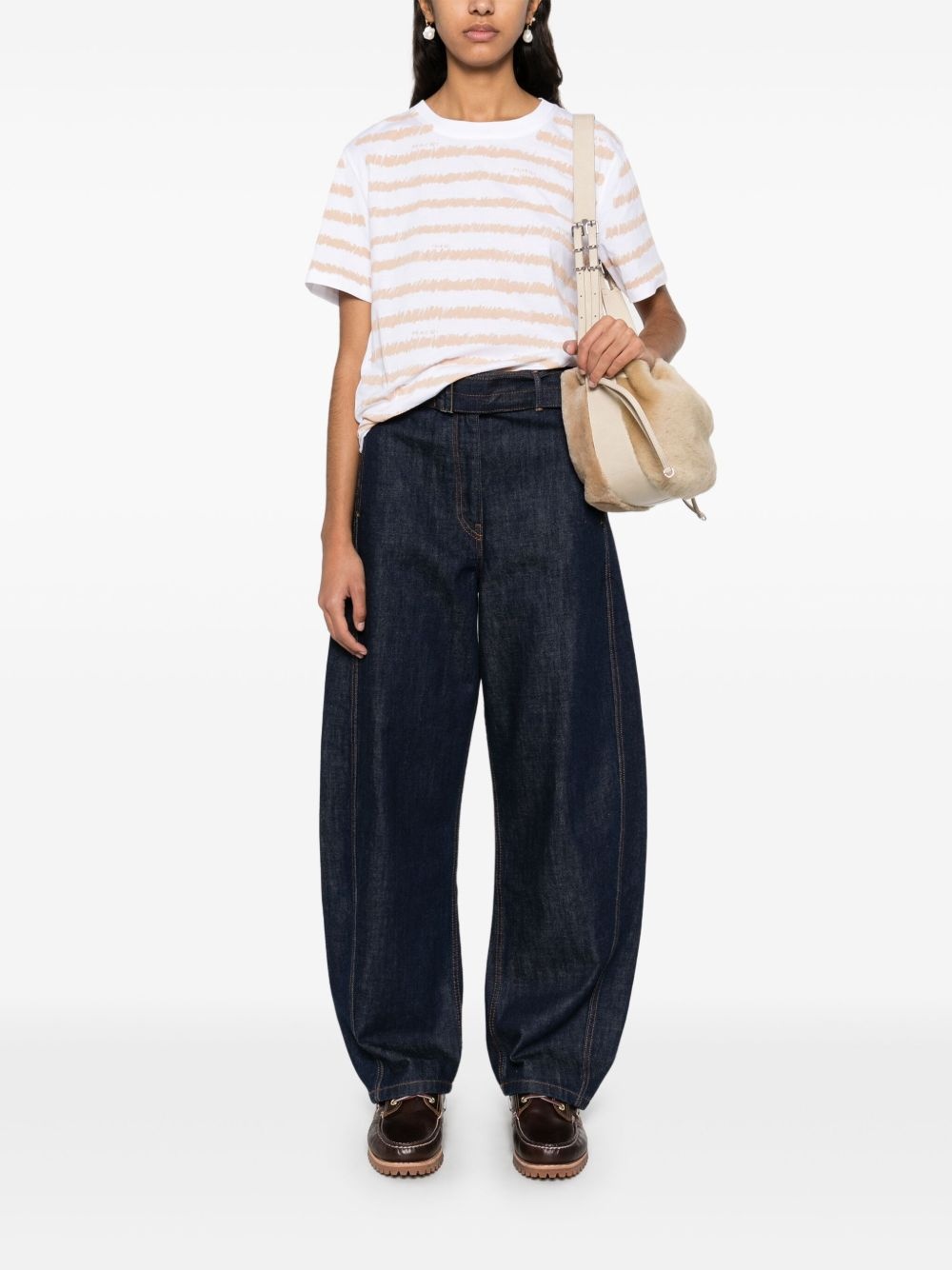 Scribble Stripes T-shirt - 2