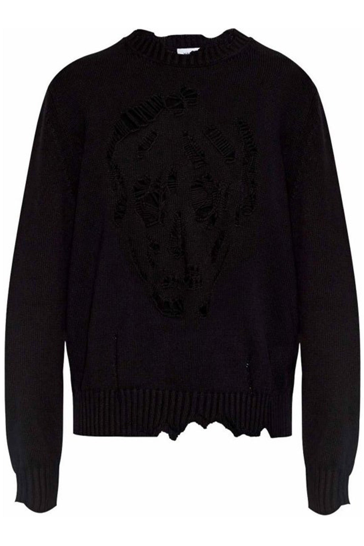 DISTRESSED SKULL JUMPER - 1