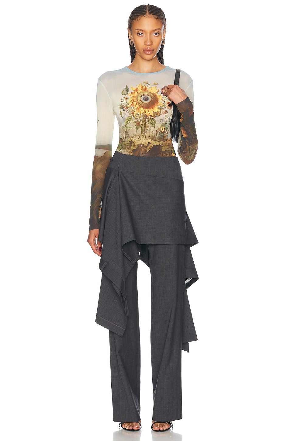Printed Mesh Top - 5
