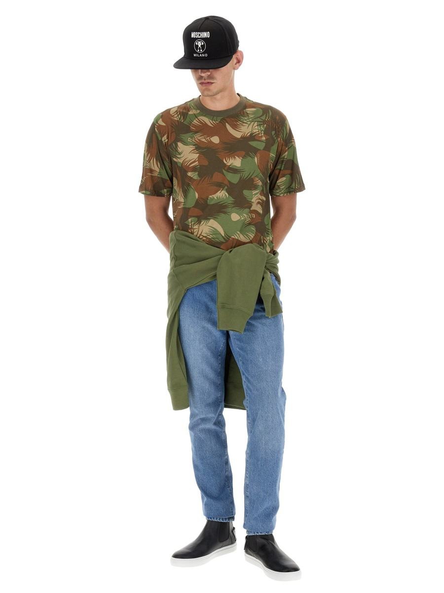 MOSCHINO CAMOUFLAGE T-SHIRT - 2