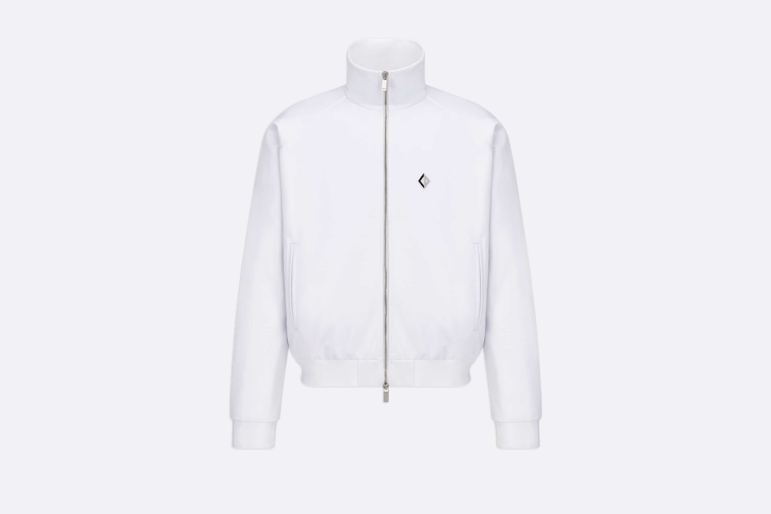 CD Diamond Zipped Sweatshirt - 1