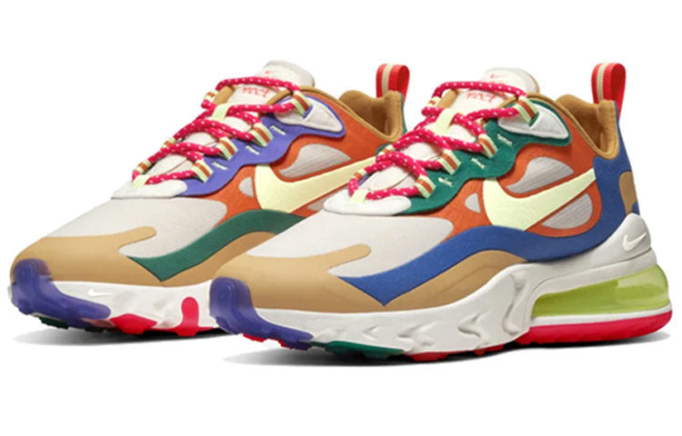 (WMNS) Nike Air Max 270 React 'Multi-Color Tan' CQ4805-071 - 3