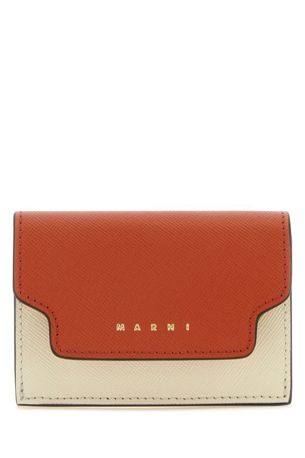 Multicolor leather wallet - 1