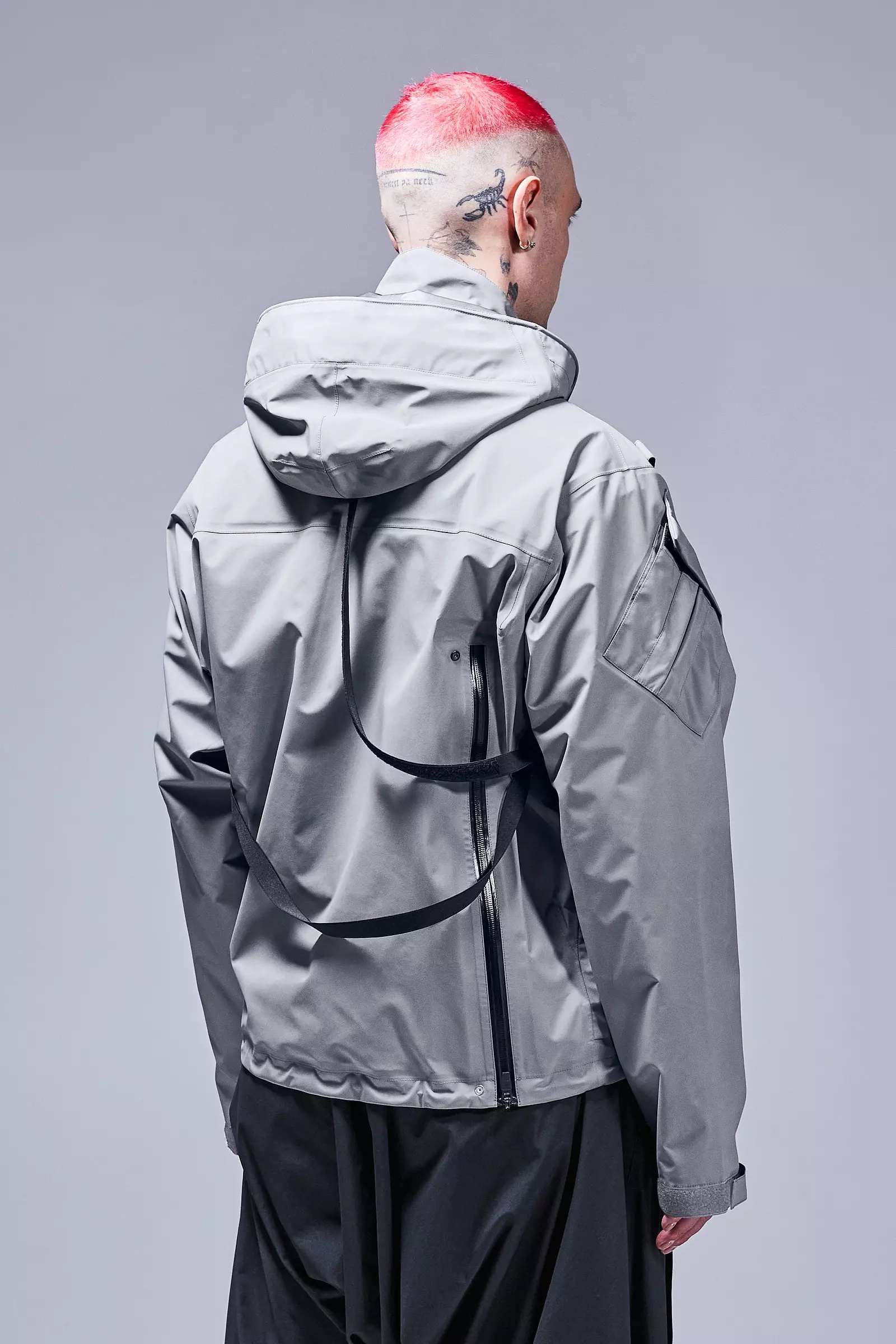 ACRONYM J14-GT 3L Gore-Tex Interops Jacket Hellgrau | REVERSIBLE
