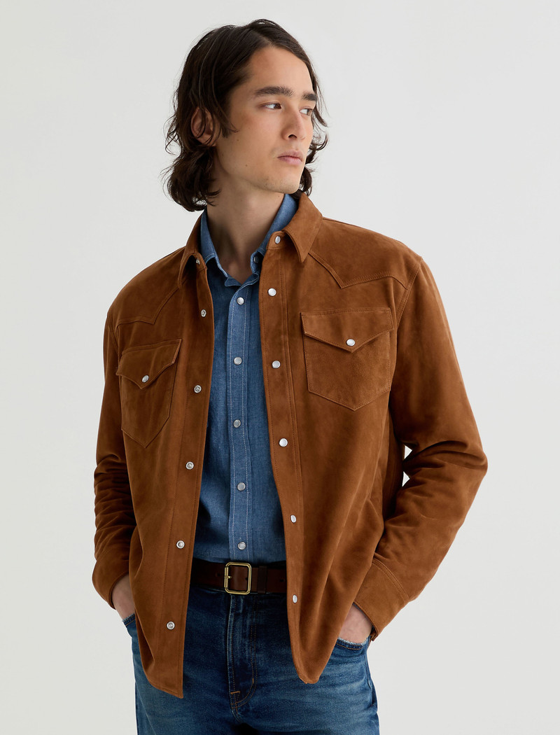 Elias Suede Shirt Jacket 6