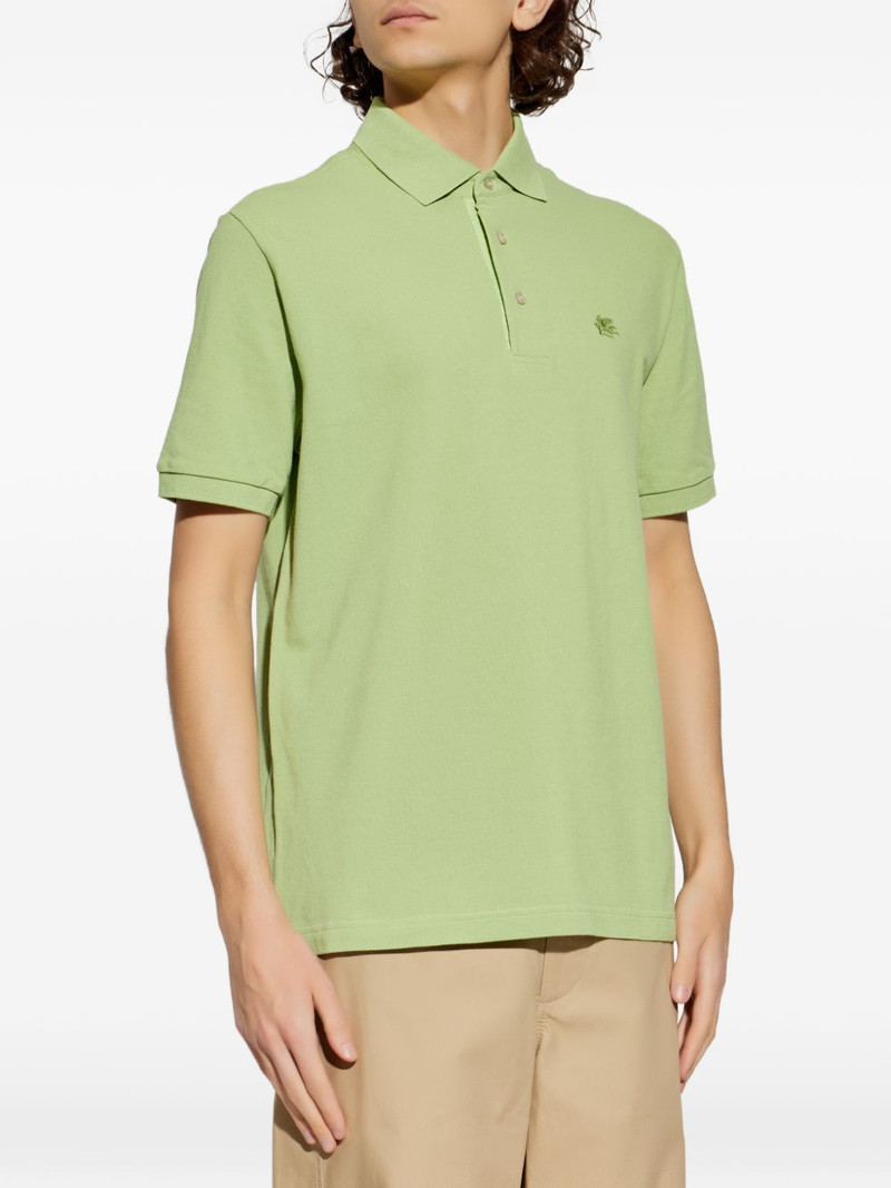logo-embroidered polo shirt 3