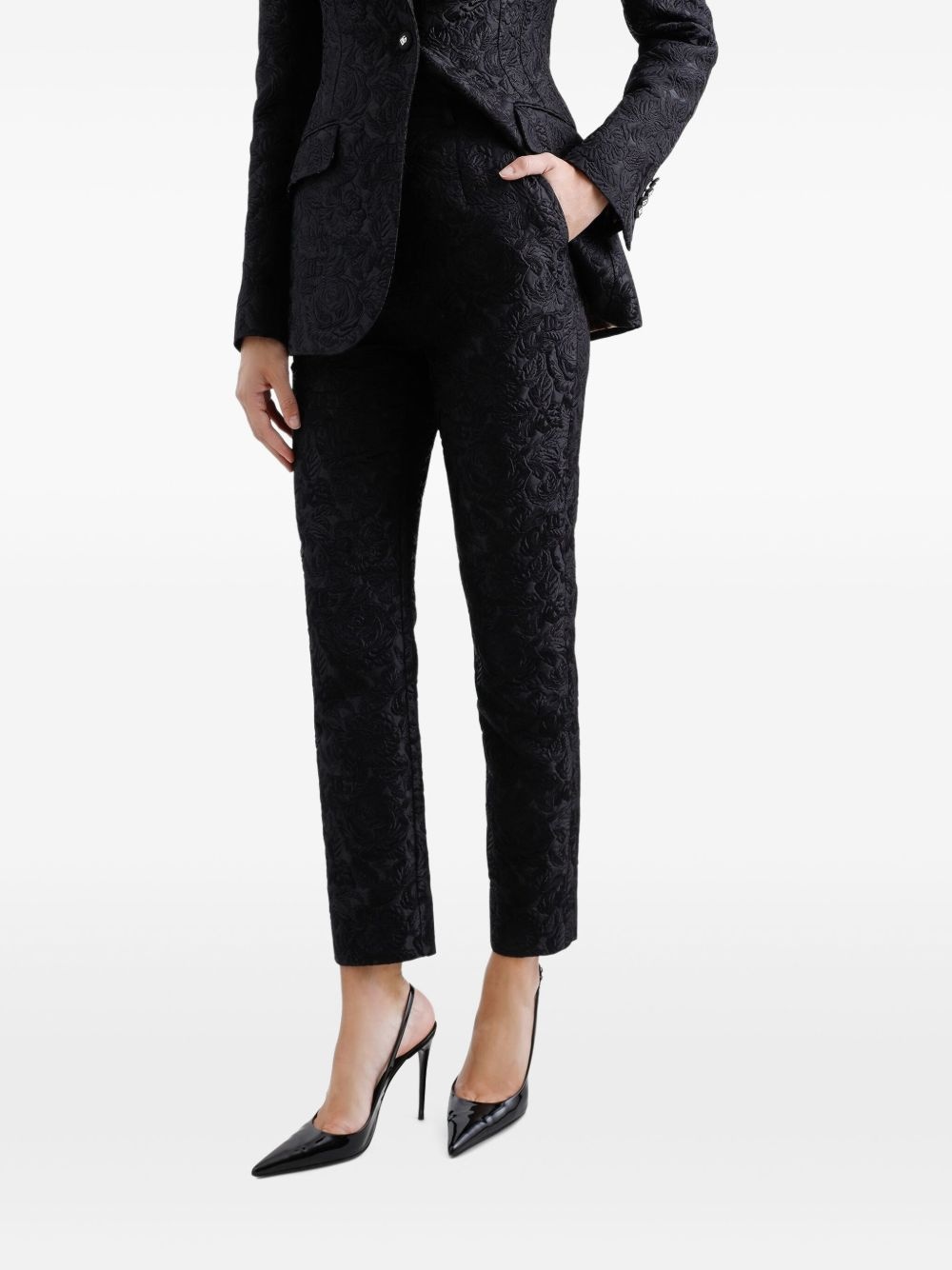 brocade trousers - 4