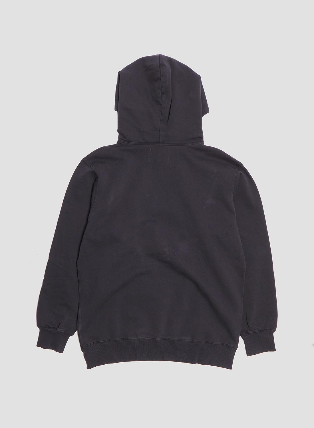 Embroidered Arrow Hoodie in Black - 3