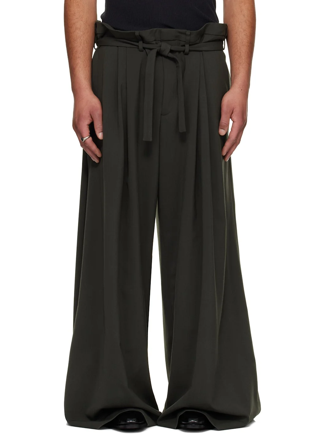 Gray Slacker Maxis Trousers - 1