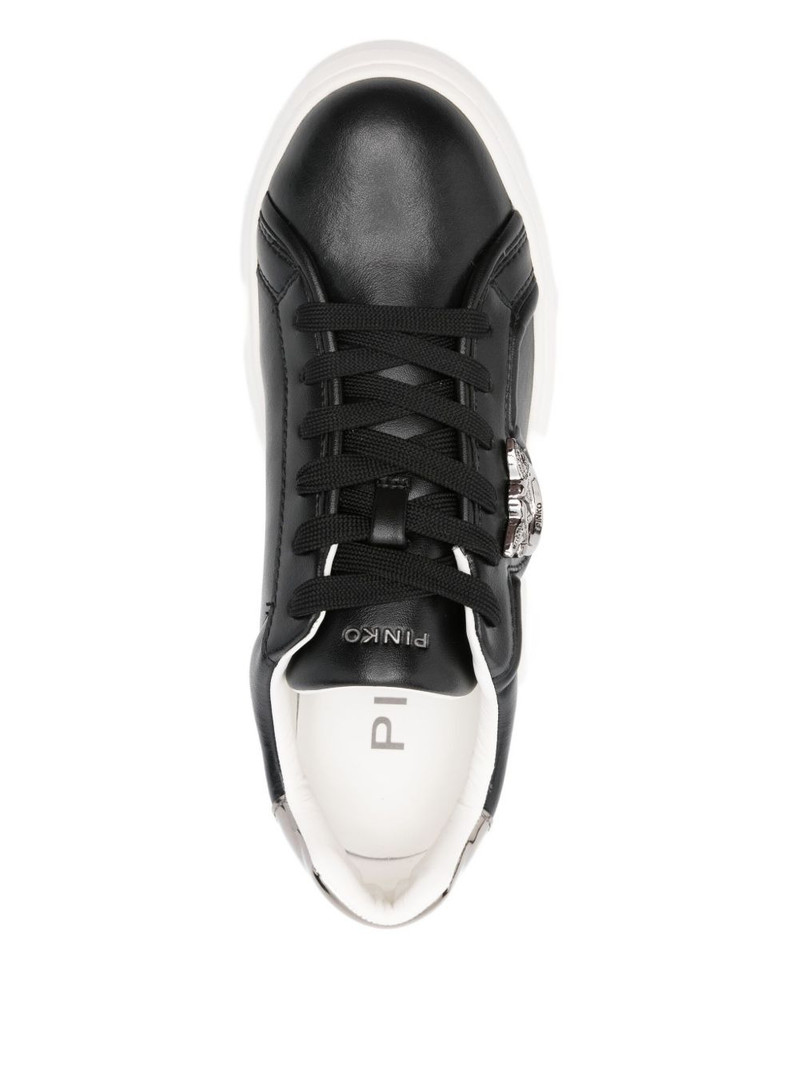 logo-detail platform sneakers 4