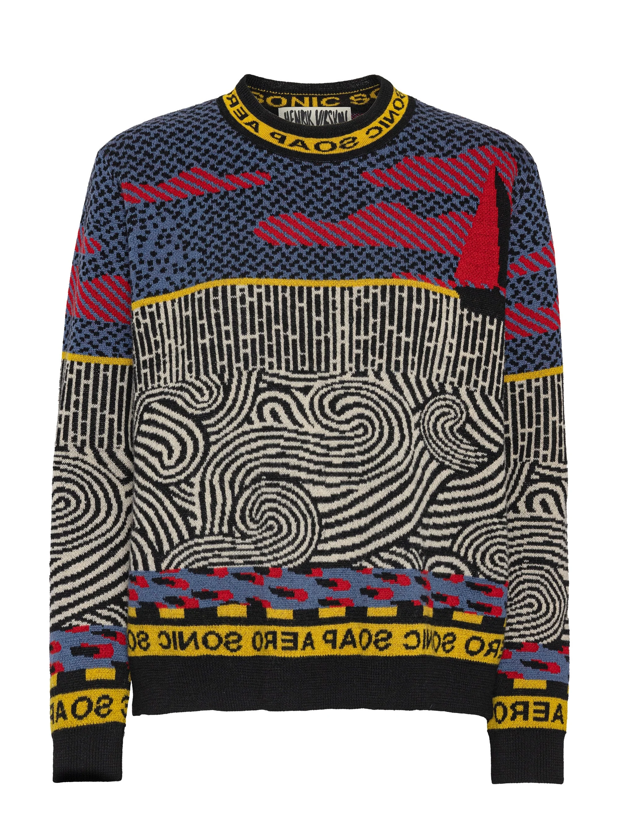 SAIL KNIT SWEAT - STORMY SEA - 1