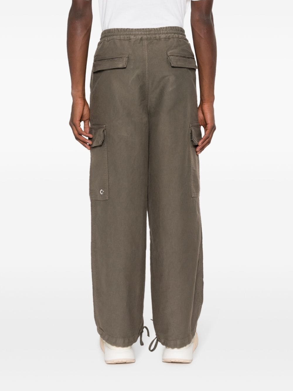 Forum Twill cotton cargo trousers - 4