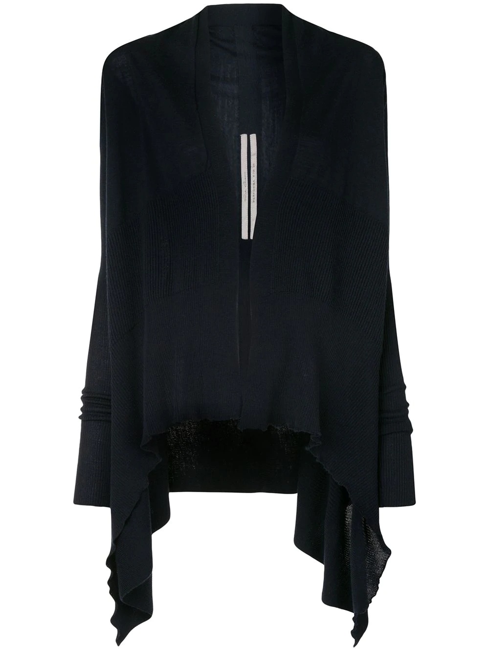 draped-back cardigan  - 1