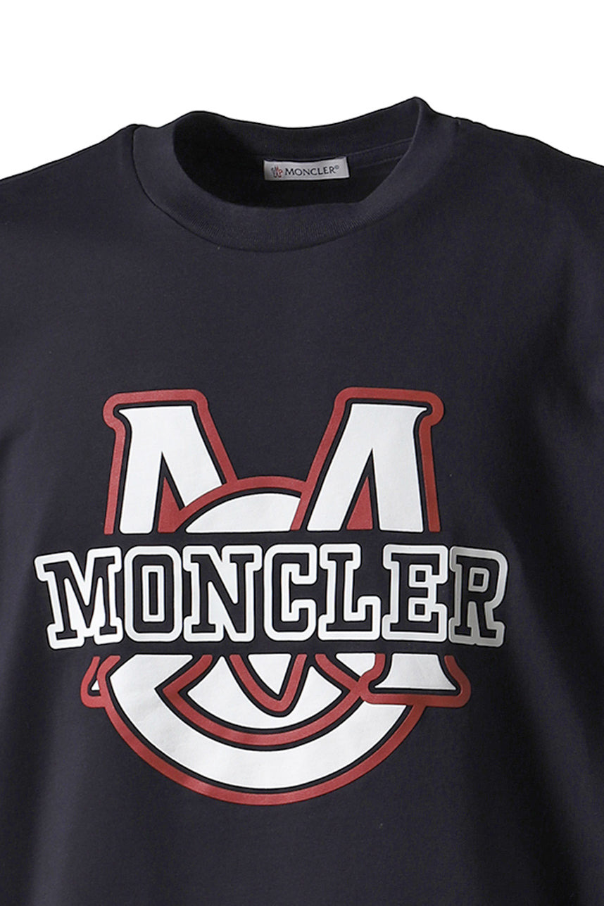 COLLEGE LOGO SS T-SHIRT / GRY - 8