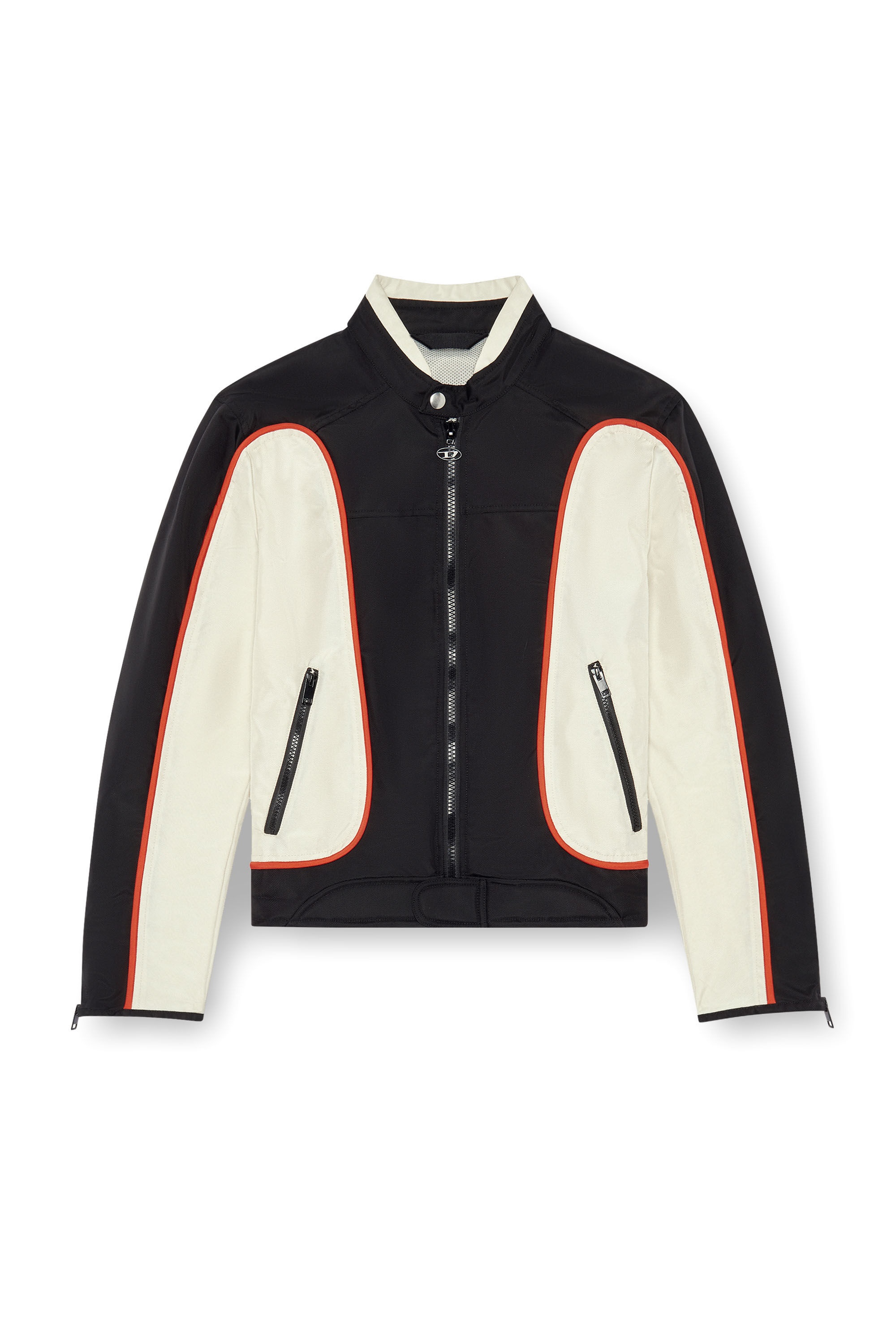 【関税込み】Diesel オフホワイト＆ブラック J-Blink ジャケット Diesel J-BLINK | REVERSIBLE